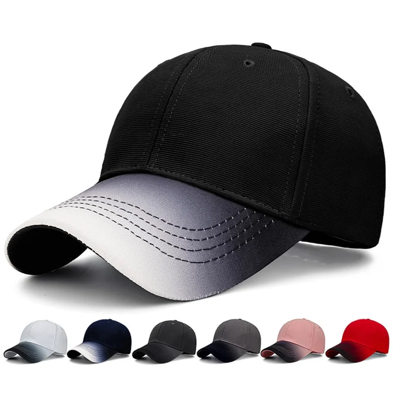 2025181 Cappellino da Baseball Quattro Stagioni Anti-Sole in Policotone - Nero con Sfumature Eleganti