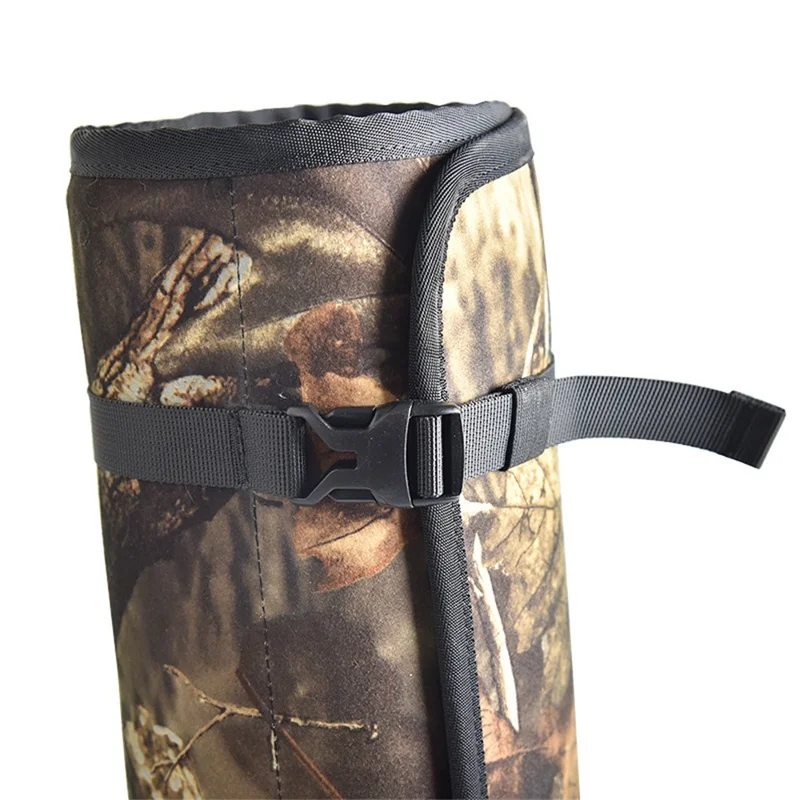 LUCKSTONE 2 Stück Outdoor Wandergamaschen Dschungel Trekking Verstellbare Fußbekleidungsabdeckung mit Aufbewahrungstasche, Größe S