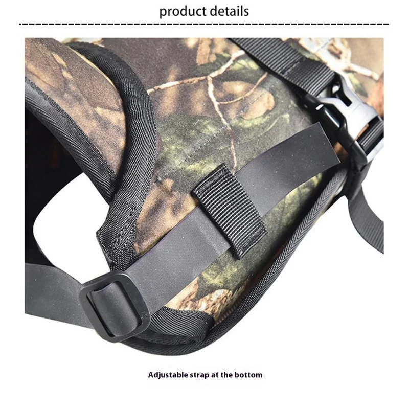 LUCKSTONE 2 Stück Outdoor Wandergamaschen Dschungel Trekking Verstellbare Fußbekleidungsabdeckung mit Aufbewahrungstasche, Größe S
