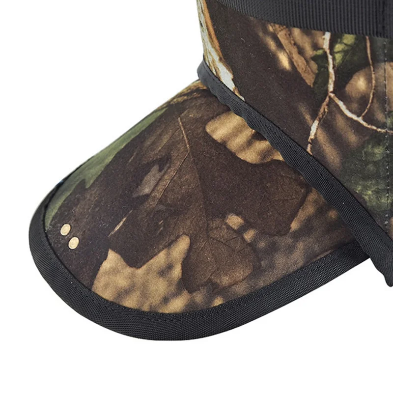 LUCKSTONE 2 Uds. Polainas Exteriores para Senderismo Ajustables para Botas de Trekking con Bolsa de Almacenamiento, Talla L