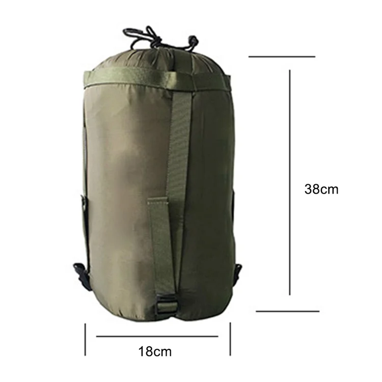 LUCKSTONE YSD-01 Sac de rangement de compression étanche pour le camping en plein air - Vert armée
