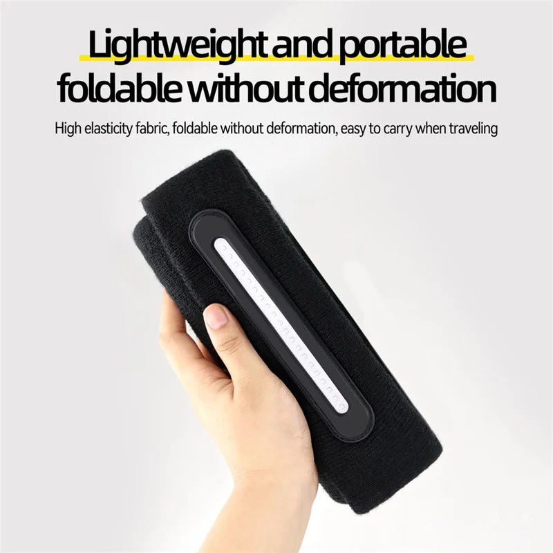 Gorro de Punto Luminoso LED Colorido M1-BTD4 Compatible con Bluetooth para Música - Negro
