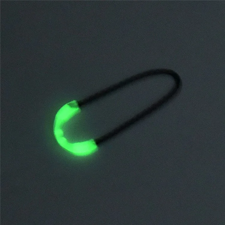LUCKSTONE SLPJ 10 Pezzi Corda Luminosa per Chiusura Lampo Zaino Strumento Multifunzione per Campeggio all'aperto 