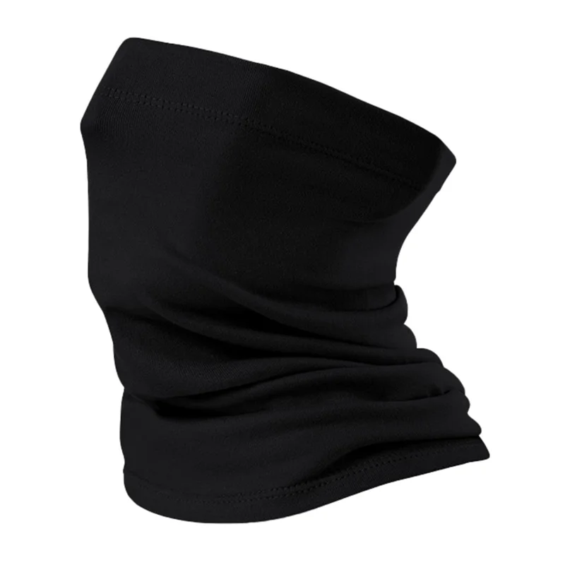 DTJ58 Winter Thermal Cycling Face Mask Windproof Elastic Neck Gaiter for Outdoor Skiing Snowboarding - Black
