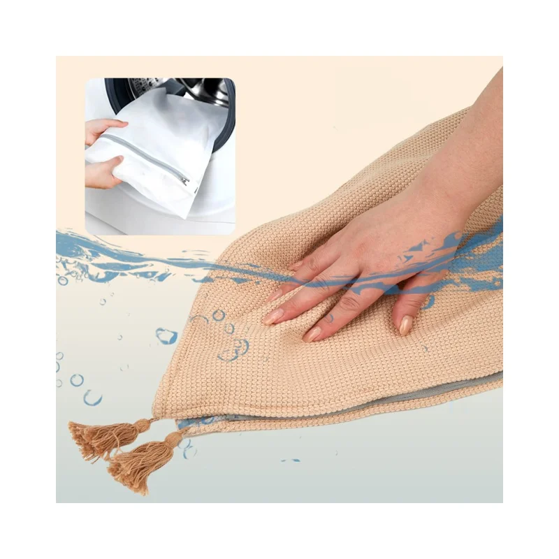 150 x 85cm Heated Blanket for Nap 9 Heating Zones USB Powered Winter Electric Heating Shawl (without Power Bank) - Apricot