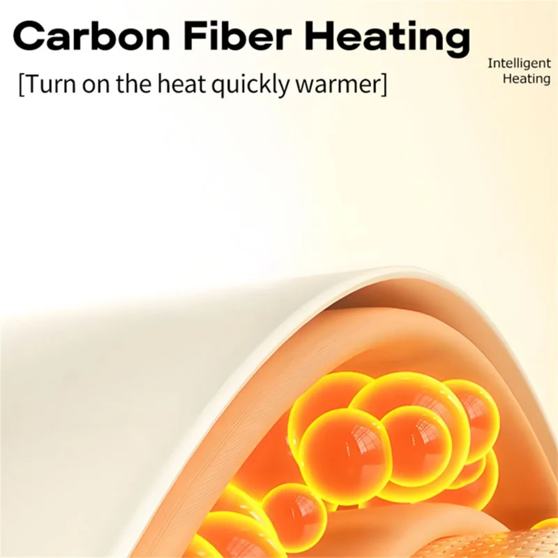 1 Pair 3 Gears APP Temperature Control Heated Socks with 2x 5V 5000mAh Battery for Outdoor Cycling Skiing - Orange