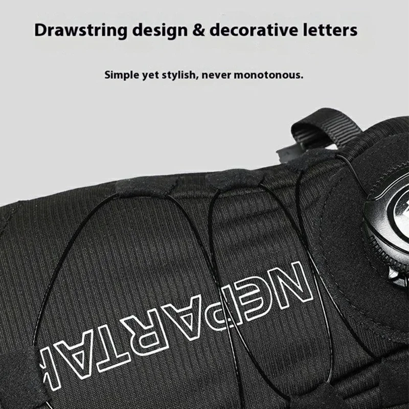 XC903 L Size Outdoor Sports Gloves Touchscreen Fleece Lined Anti Slip Cycling Gloves for Hiking / Running - Grey