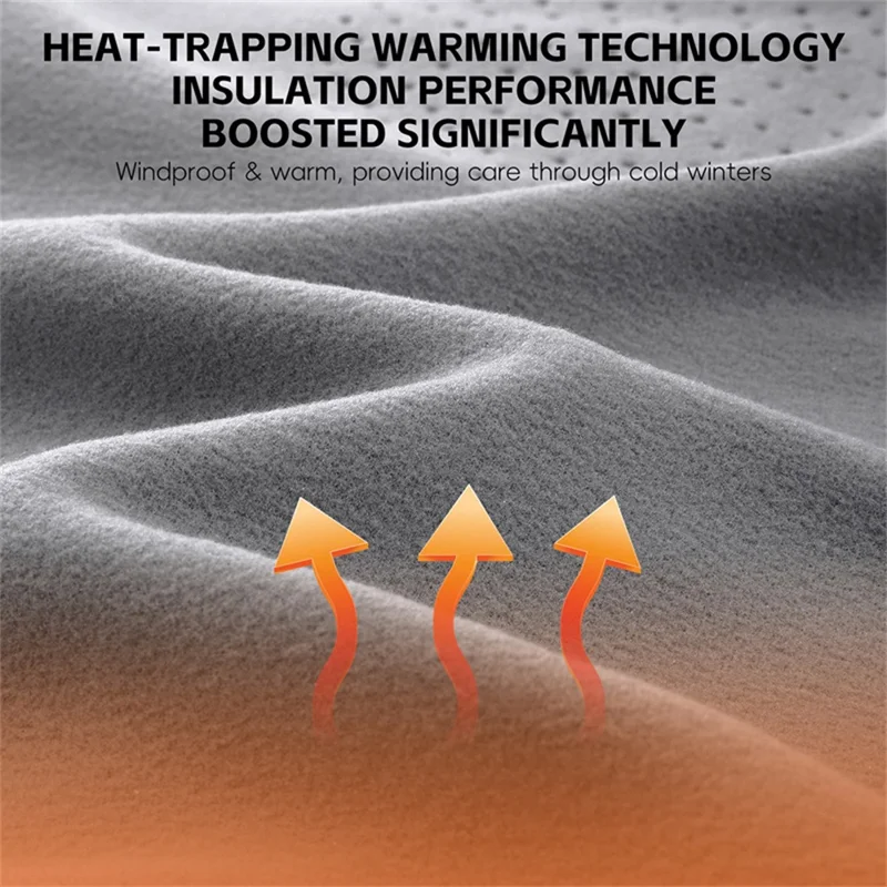 WEST BIKING YP0201478 Winter Cycling Face Mask with Ear Loop Windproof Neck Gaiter for Outdoor Sports - Light Grey