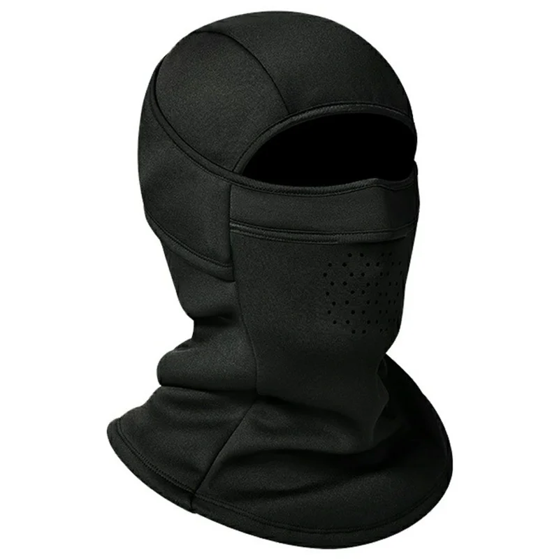 DTJ59 Winter Ski Face Mask for Men Women Outdoor Cycling Breathable Balaclava Fleece Lined Windproof Neck Gaiter