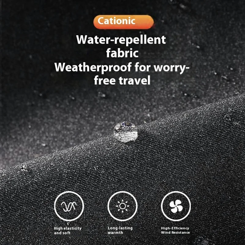 GOLOVEJOY DMZ45 Winter Fietsmuts Thermisch Fleece Outdoor Sportmuts Waterdicht Winddicht Oorbewaking Fietsmuts - Heather Grey