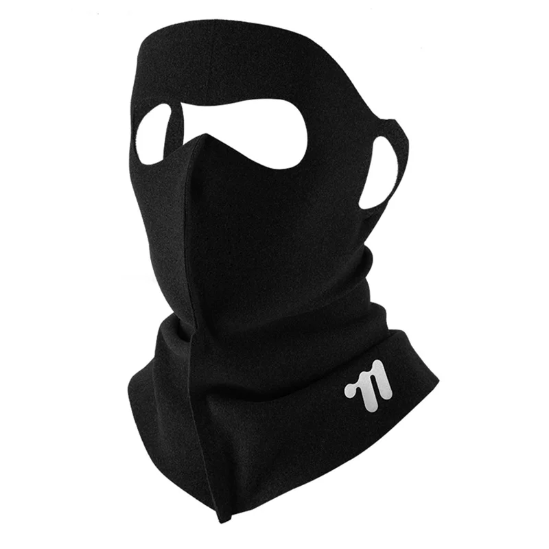WEST BIKING YP0201482 Winter Face Mask Windproof Neck Gaiter Cycling Balaclava Thermal Protective Headwear - Black