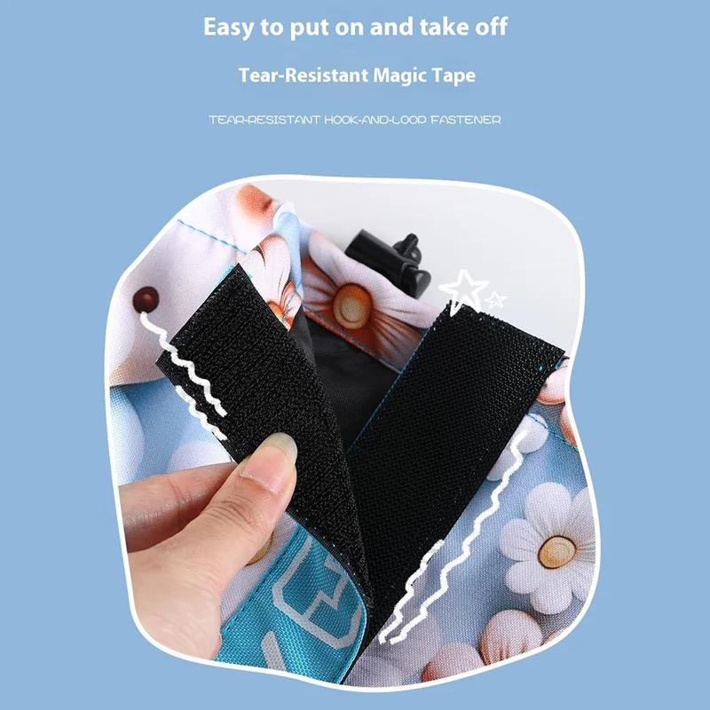 AOTU AT8009 For Children Outdoor Hiking Gaiters Cartoon Animal Pattern Anti Sand Snow Boot Covers - Cat