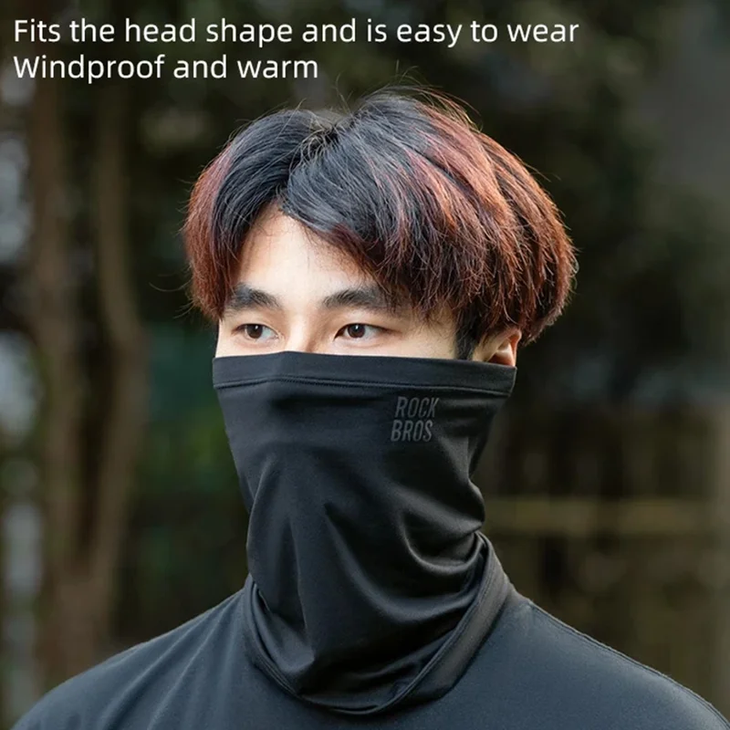 ROCKBROS YDWB001 Cycling Face Mask for Autumn Winter Windproof Neck Gaiter Multipurpose Headwear