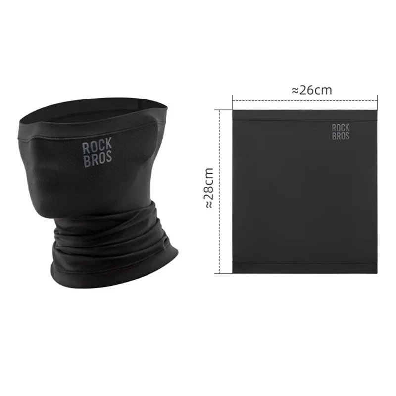 ROCKBROS YDWB001 Cycling Face Mask for Autumn Winter Windproof Neck Gaiter Multipurpose Headwear