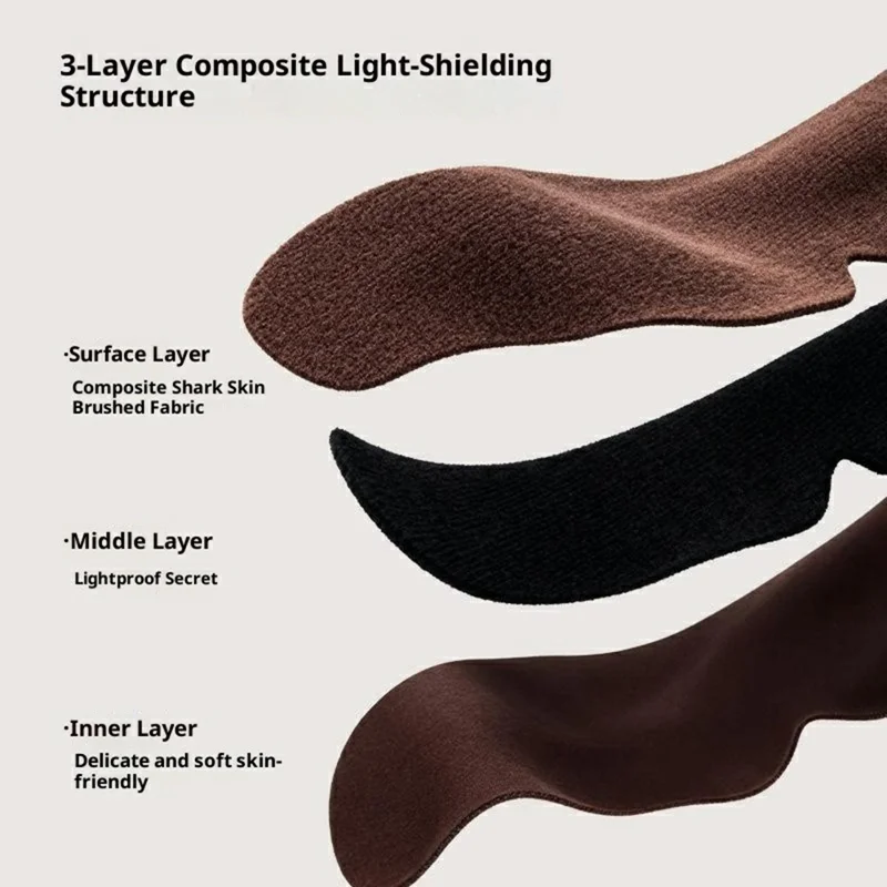 Máscara de Ojos Ligera para Dormir sin Presión YZ13, Bloqueo de Luz para Viajes y Siestas en la Oficina - Verde