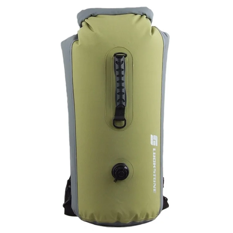 Luckstone 35l Sac Sec Étanche Gonflable Sac À Dos Sac À Main Sac À Godet Flottant - Vert