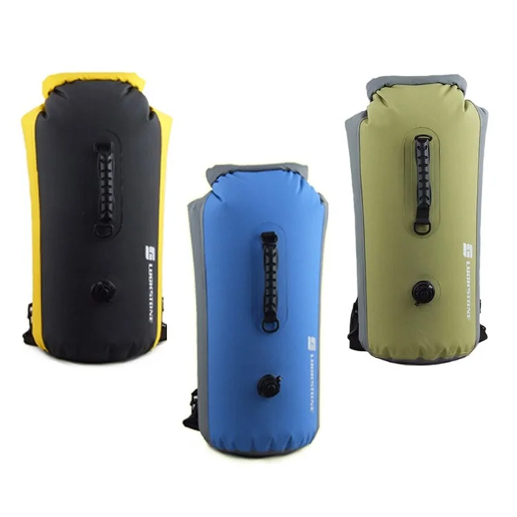 Luckstone 35l Sac Sec Étanche Gonflable Sac À Dos Sac À Main Sac À Godet Flottant - Vert