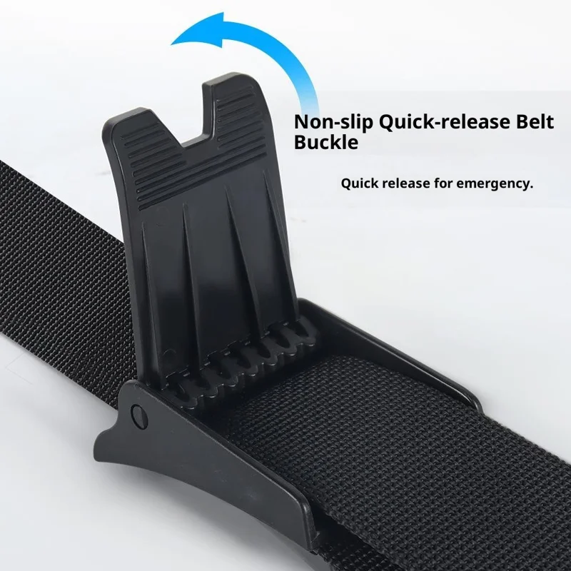 Diving Weight Belt Quick Release Freediving Scuba Belt Lead Block Holder for Deep Diving - Black