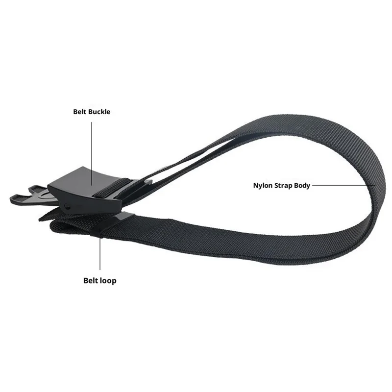 Diving Weight Belt Quick Release Freediving Scuba Belt Lead Block Holder for Deep Diving - Black