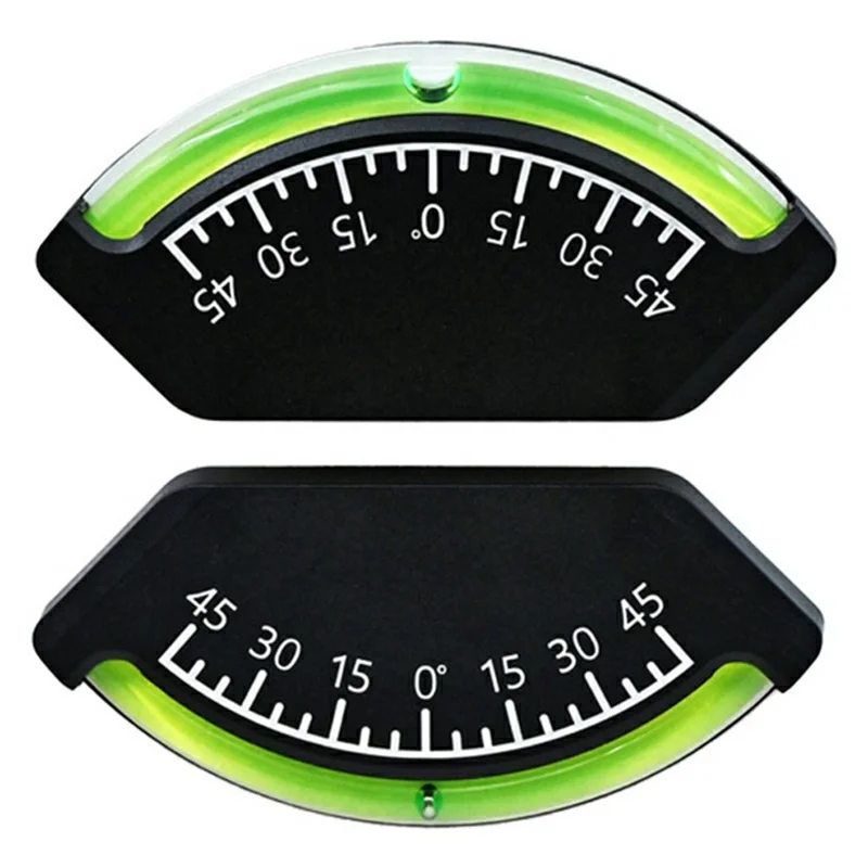 JDY-1 0-45° Zelf-aanvoelend hellingsniveau Precisie-auto hellingsmeter Lichtgewicht inclinometer voor navigatie, buiten, off-road, maritiem