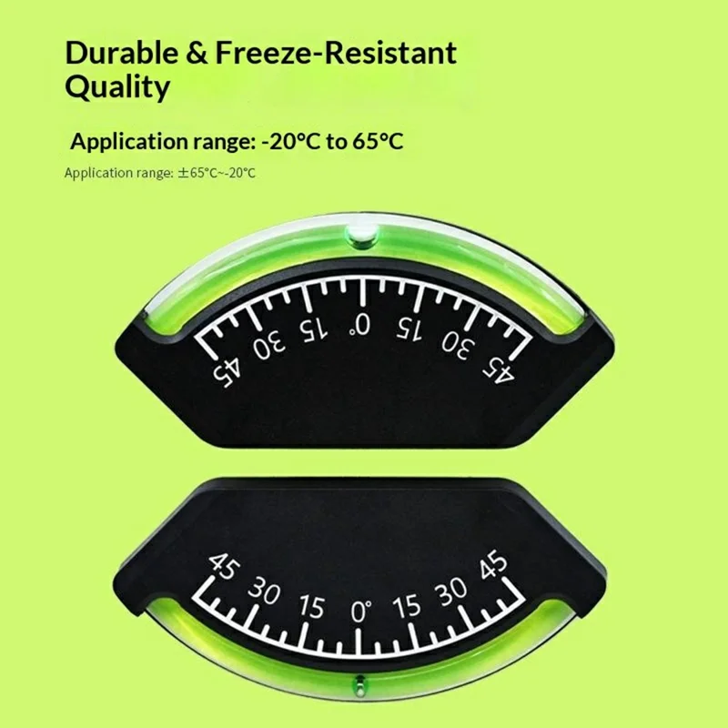 JDY-1 0-45° Zelf-aanvoelend hellingsniveau Precisie-auto hellingsmeter Lichtgewicht inclinometer voor navigatie, buiten, off-road, maritiem