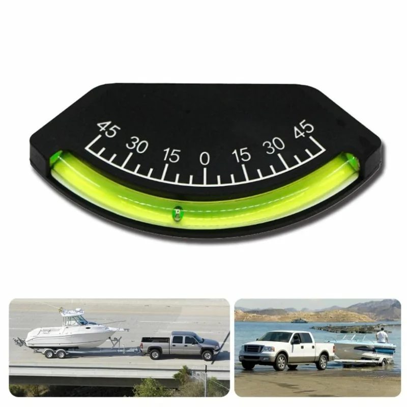 JDY-1 0-45° Zelf-aanvoelend hellingsniveau Precisie-auto hellingsmeter Lichtgewicht inclinometer voor navigatie, buiten, off-road, maritiem