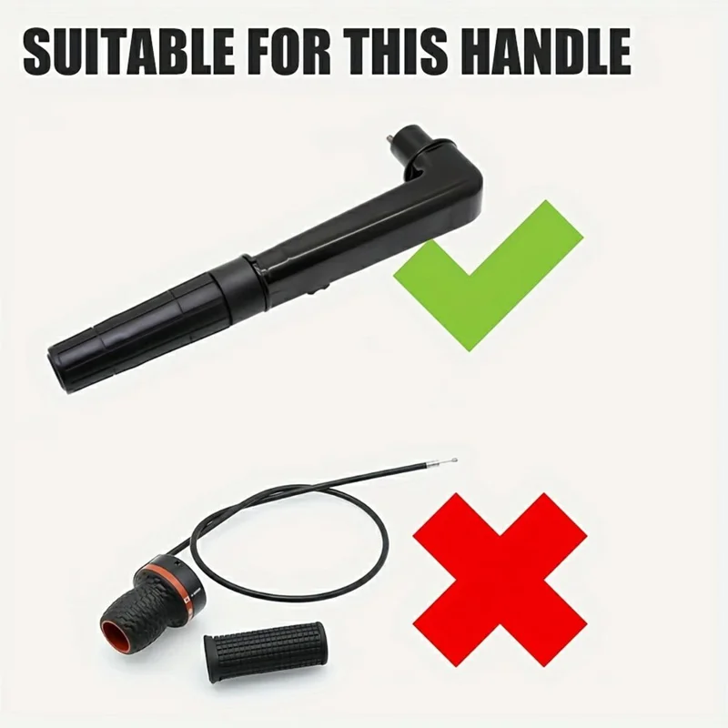 KOETSU 119.4cm Outboard Motor Extension Rod Adjustable Extended Handle Control Pole for 3.7-4.5cm Caliber - Silver