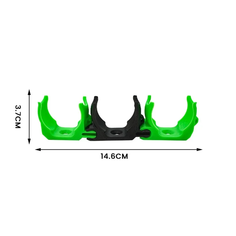 H1172 3Pcs Connectable Golf Ball Clip Lightweight Desktop Golf Ball Holder Rack