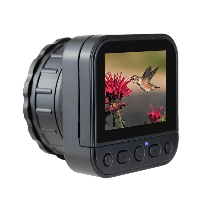 EP03 64MP WiFi Digital Microscope Eyepiece 4K Video 16X Zoom 2.8 Inch HD Screen Telescope Camera