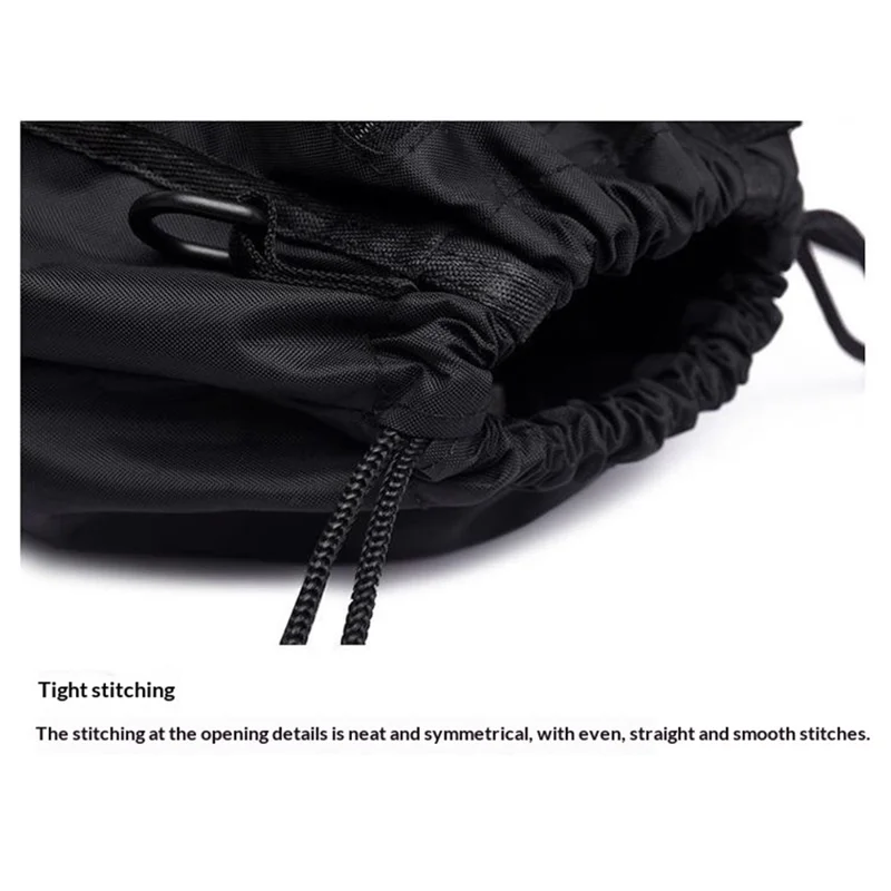 Basketballrugzak met Grote Capaciteit, Outdoor Sportsbag met Trekkoord, Multifunctionele Opbergruimte - Lichtgrijs