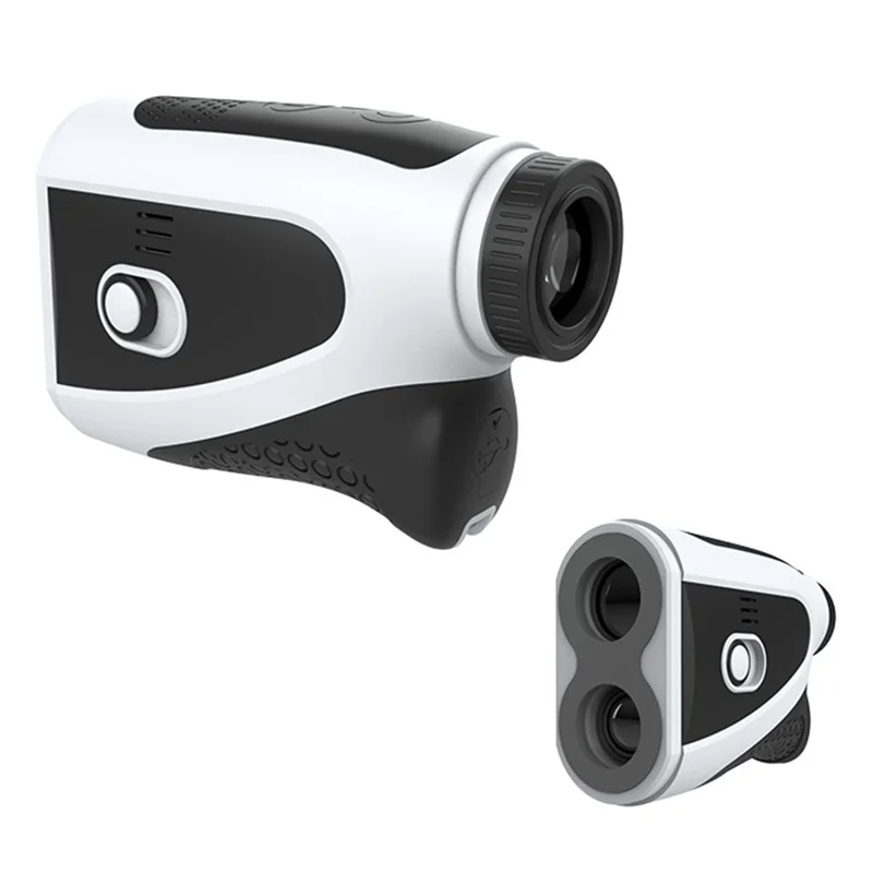 SH268 5-1200 Yards Portable Golf Range Finder 7X Magnification Laser Distance Measuring Telescope (without Memory) - Black+White
