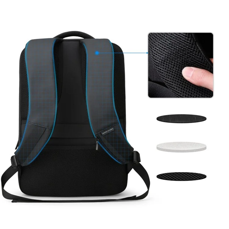 MARK RYDEN MR-9191 Laptop Backpack 15.6-inch Water Resistant Anti Theft Travel College Backpack School Computer Bookbag