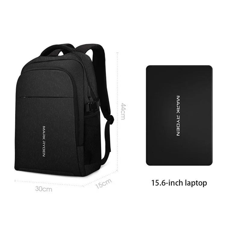 MARK RYDEN MR-9191 Laptop Backpack 15.6-inch Water Resistant Anti Theft Travel College Backpack School Computer Bookbag