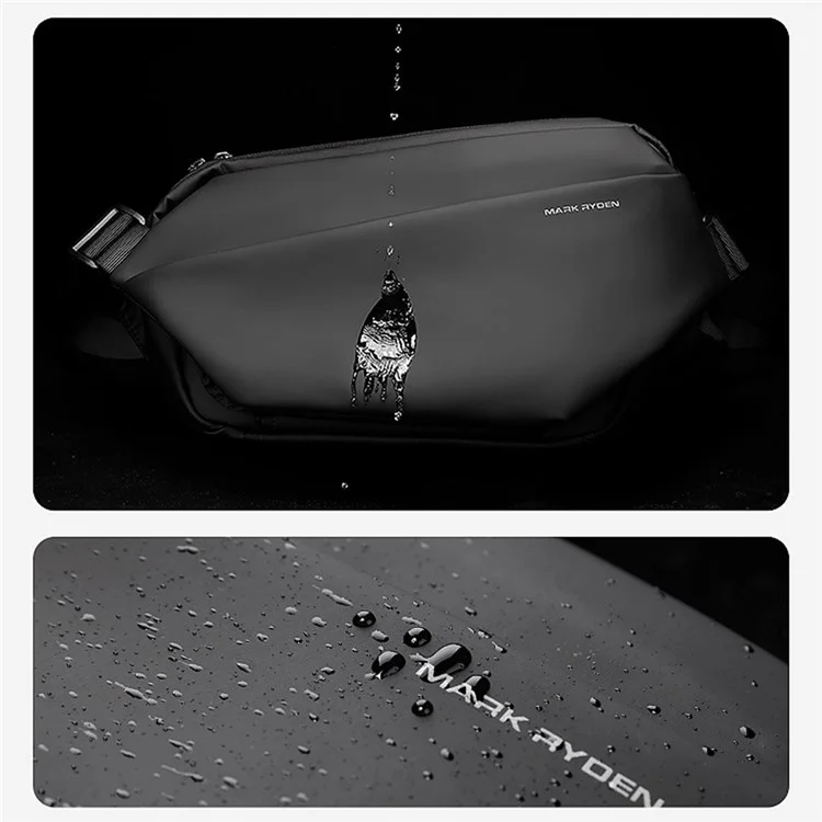 MARK RYDEN MR8368 Stylish Men Chest Bag Water-resistant Oxford Cloth Travel Casual Crossbody Bag
