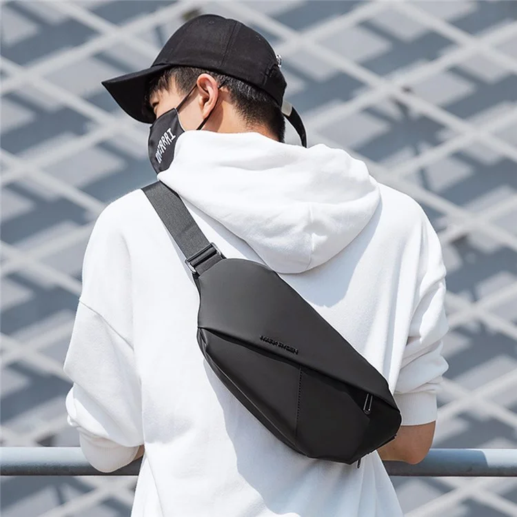 MARK RYDEN MR-7786 Borsa casual elegante da uomo in tessuto Oxford resistente all'acqua, tracolla singola crossbody