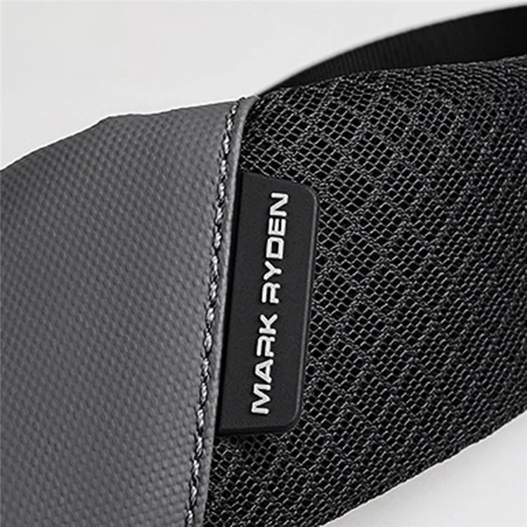 Mark Ryden Mr - 8699 Men 's Fashion Slip Chest Bag Oxford Cloth Multifuncional Cross Shoulder Bag - Gris