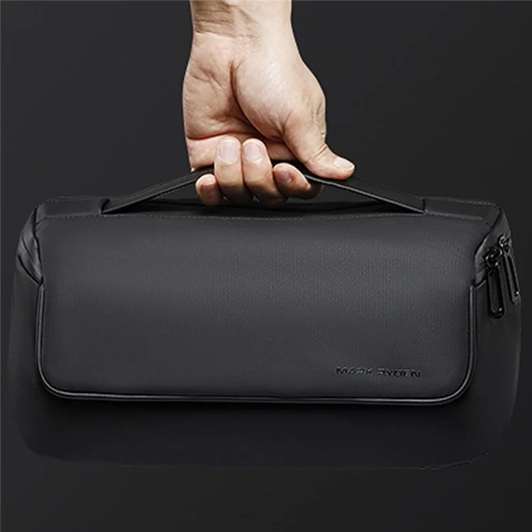 Mark Ryden Mr - 8699 Men 's Fashion Slip Chest Bag Oxford Cloth Multifuncional Cross Shoulder Bag - Gris