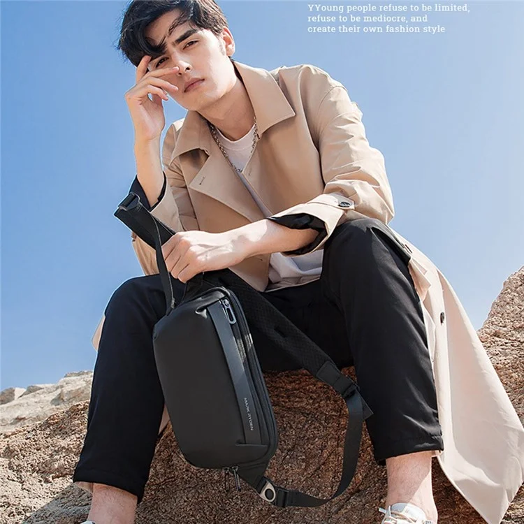 MARK RYDEN MR8790 Elegante Sport Uomo Oxford In Tessuto A Spalla Singola Borsa A Tracolla Anti-splash Casual Crossbody Bag