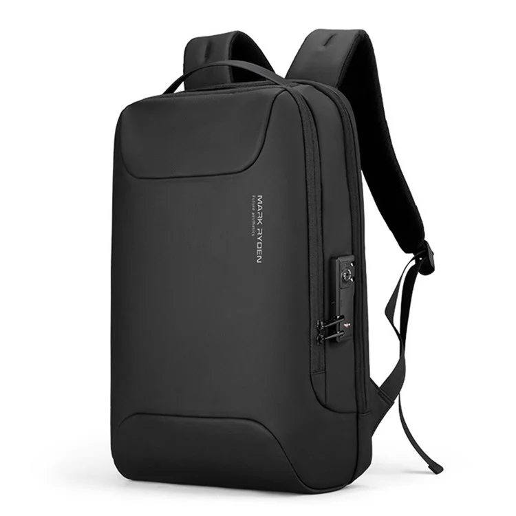 MARK RYDEN MR9000 Password Lock Anti-Theft Men Business Travel Backpack Oxford Cloth Laptop Daypack with Charging Interface