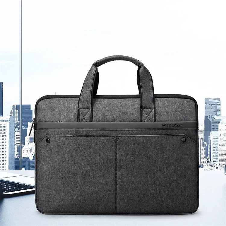 MARK RYDEN MR8002 Anti-splash 14inch Laptop Handbag Plush Lining Notebook Carrying Pouch