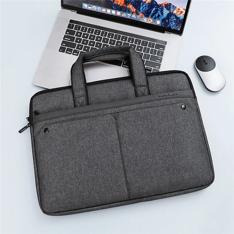 MARK RYDEN MR8002 Anti-splash 14inch Laptop Handbag Plush Lining Notebook Carrying Pouch