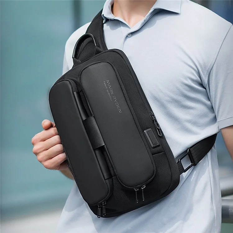 Mark Ryden Mr - 7219 Fashion Men's Oxford Breast - Proof Breast Bag Business Leisure Single Shoulder Crossbody Bag