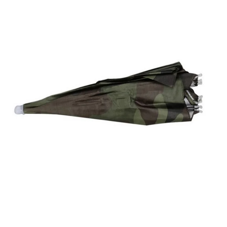 Boné de Pesca Outdoor com Sombrinha Portátil, Chapéu de Chuva Ajustável