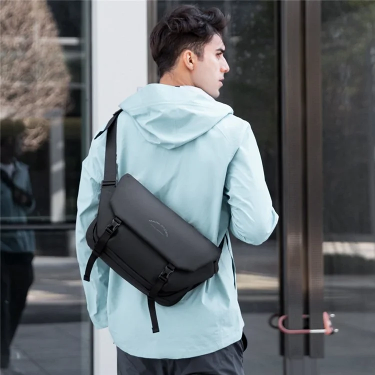MARK RYDEN MR1016 Insert Buckles Crossbody Shoulder Bag Men Waterproof Chest Bag