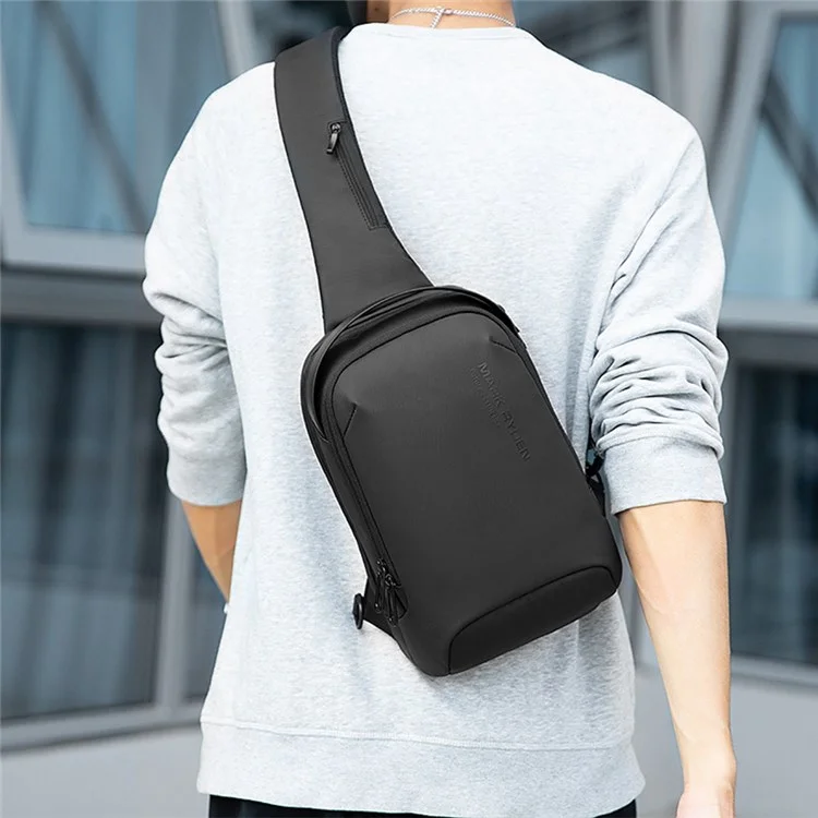 Mark Ryden MR7918 Men Bolsa de Peito Anti-splash 7 Polegadas Saco de Crossbody de Comprimidos Com Portas de Carregamento Duplo