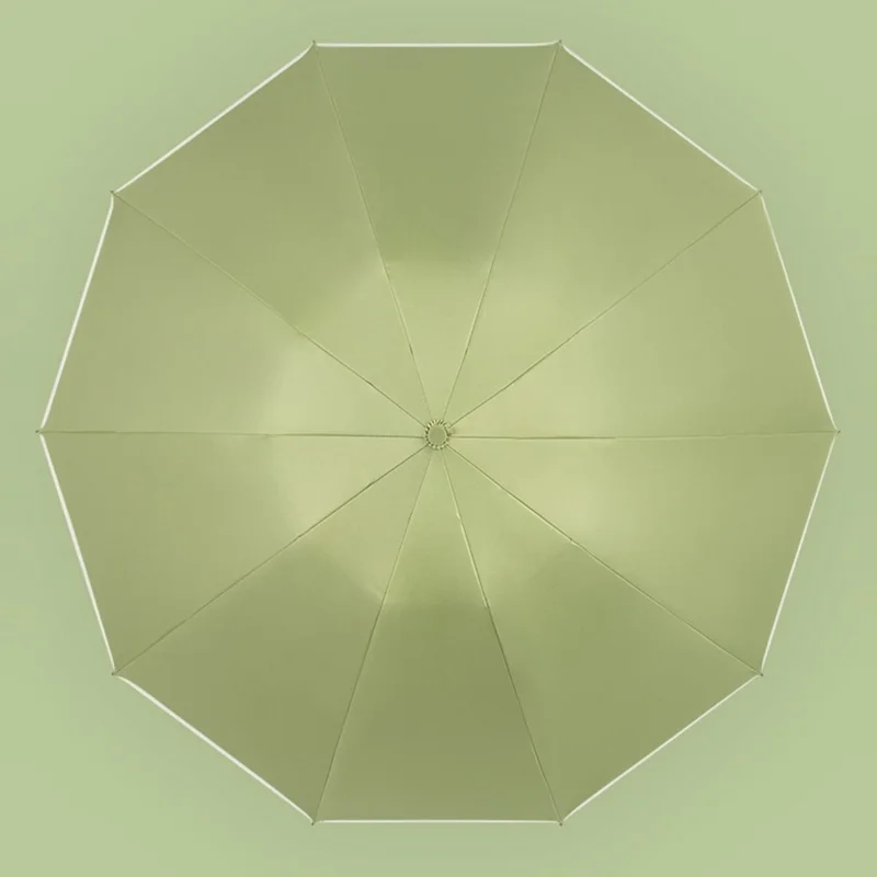 Reflective Automatic Umbrella Sun-proof Rainproof Dual-use Folding Reverse Type Umbrella Large UV Protection Umbrella - Navy Blue