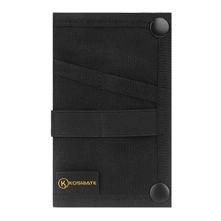KOSIBATE H255 Tactical EDC Tool Storage Bag Wallet Molle Bag Outdoor Multifunction Military Tool Storage Pouch - Black