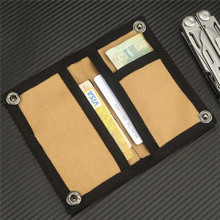 KOSIBATE H255 Tactical EDC Tool Storage Bag Wallet Molle Bag Outdoor Multifunction Military Tool Storage Pouch - Black