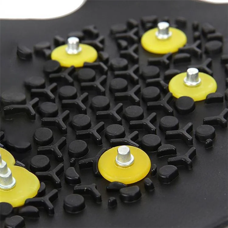 1 Par de Tamanho L (40-42) Crampões Outdoor de 10 Dentes Anti-Deslizante Inverno Neve Gelo Caminhada Escalada Capas de Sapato
