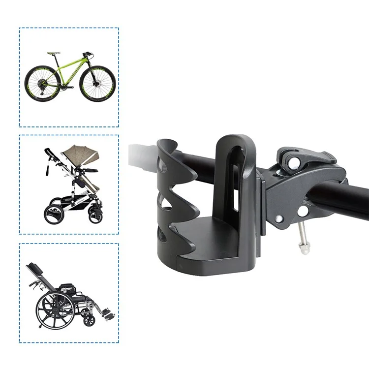 GB067 Pram Bicycle Pusthair Cupt Cupt Poller Cupt Taup Brint Bere Bottle Cup Organizzatore